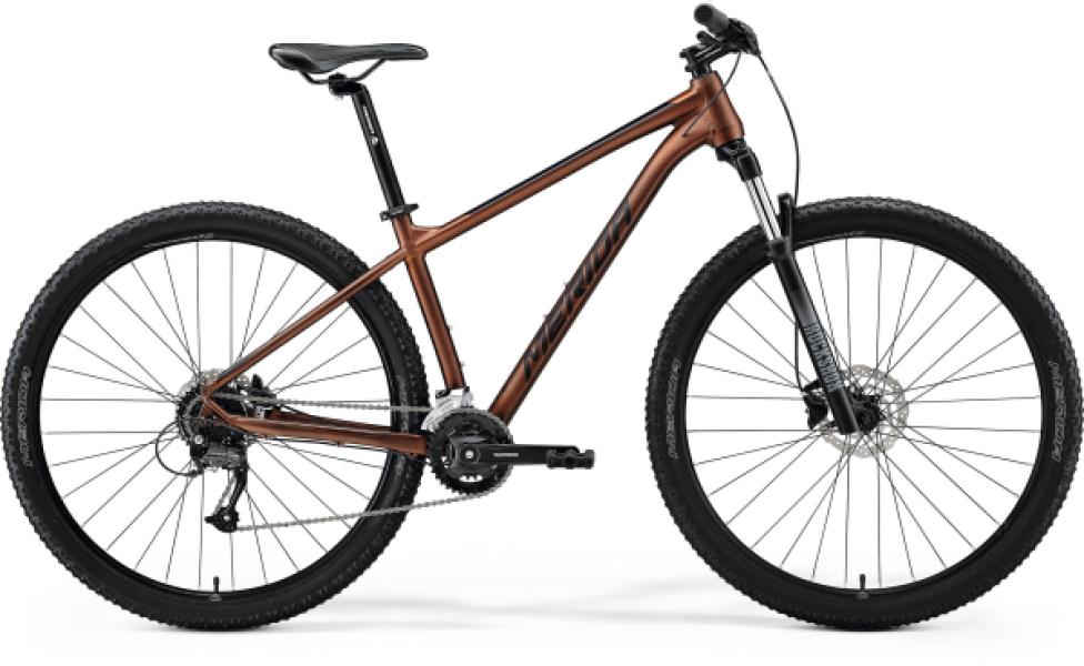 MERIDA 2022 BIG.SEVEN 60-2X XS MATT BRONZ (FEKETE) — 2
