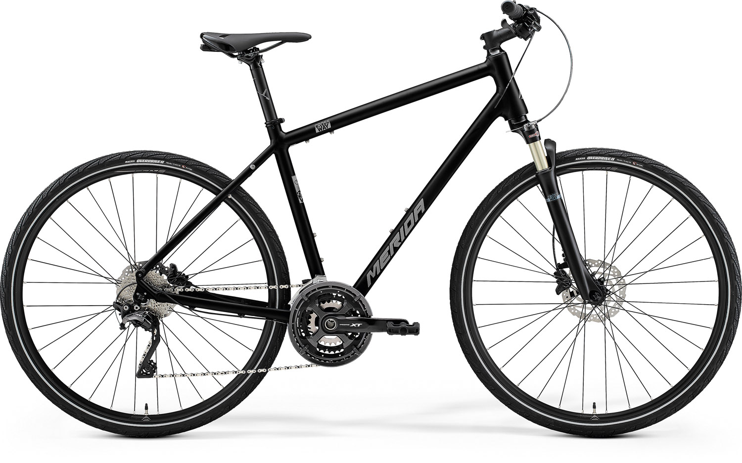 MERIDA 2021 CROSSWAY XT-EDITION FÉNYES FEKETE (MATT EZÜST)
