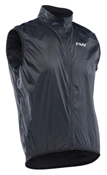 Mellény NORTHWAVE eső BREEZE 3 L fekete — 3