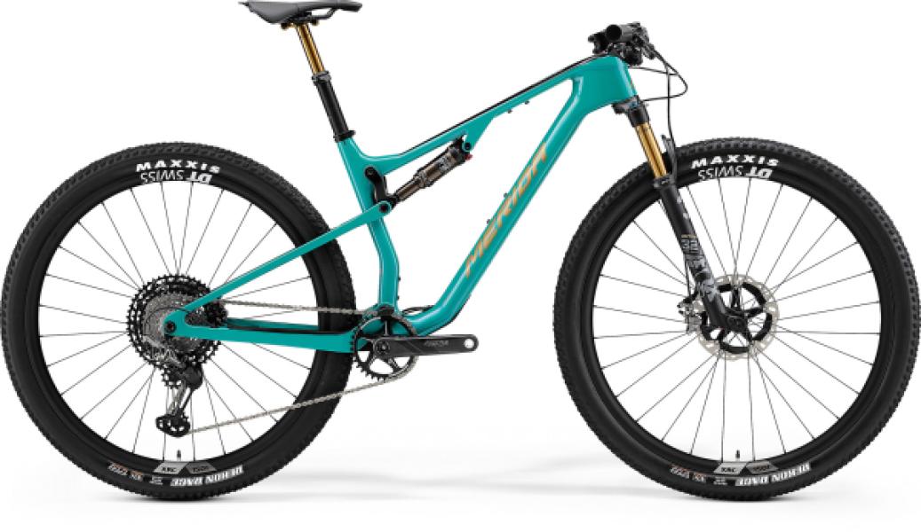 MERIDA 2021 NINETY-SIX RC 9000 L (18.5) METÁL ZÖLDESKÉK (FEKETE/ARANY) — 2