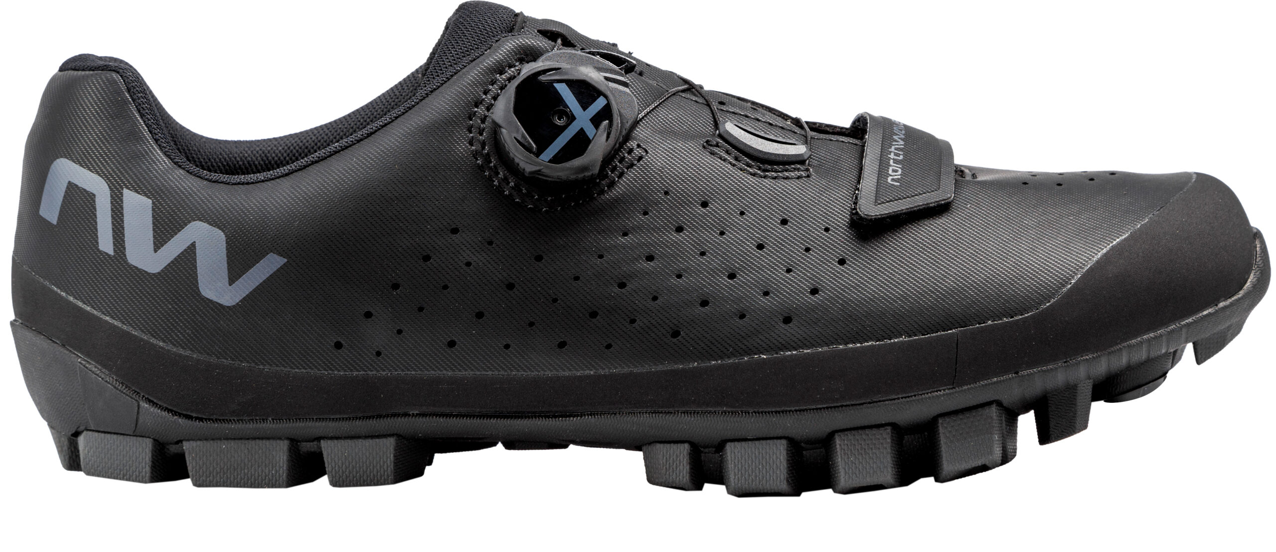 CIPŐ NORTHWAVE MTB HAMMER PLUS WIDE 40 FEKETE/SÖTÉTSZÜRKE