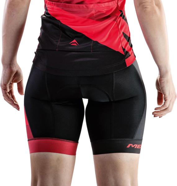 Nadrág MERIDA CX DESIGN rövid NŐI 422 S PIROS - kantár nélkül - 740522-422 — 4