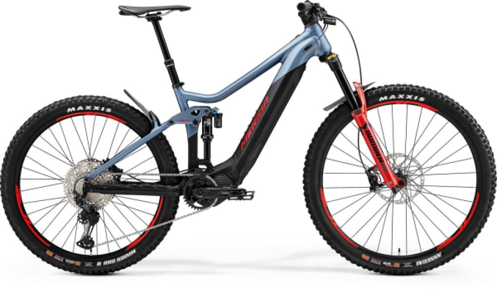 MERIDA 2021 eONE-SIXTY 700 L(45) MATT ACÉLKÉK/FEKETE (PIROS) — 2