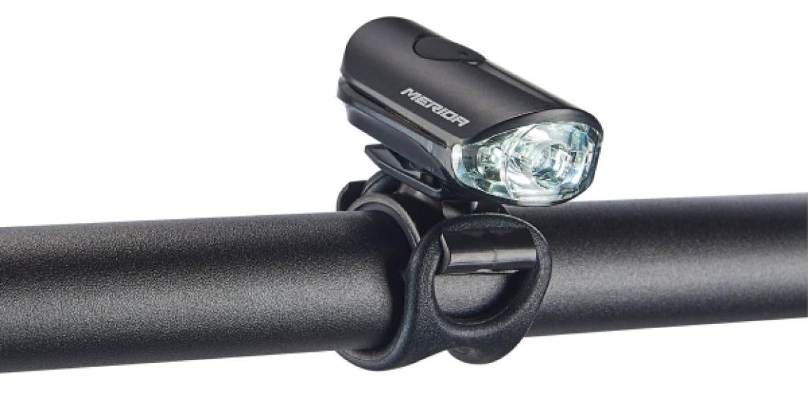 Lámpa MERIDA SUPERBRIGHT USB első fekete - 3897 — 2