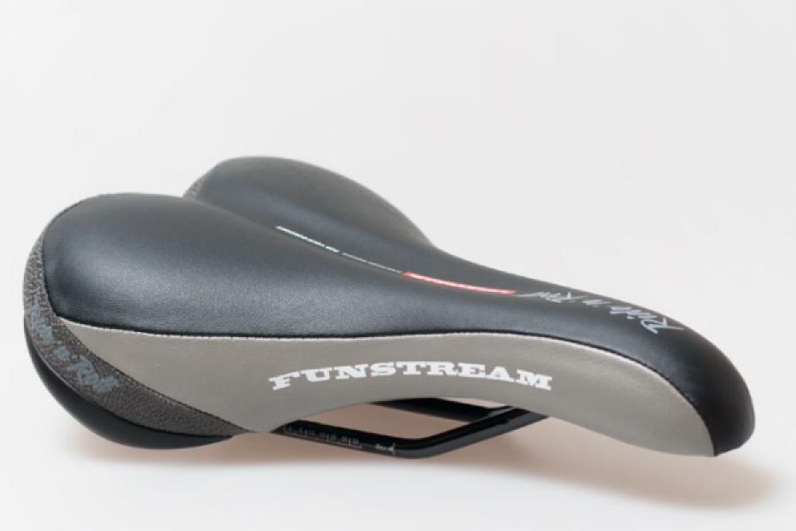 Nyereg BIKEFUN VIENNA Sport/MTB fekete - VL-3126 — 2