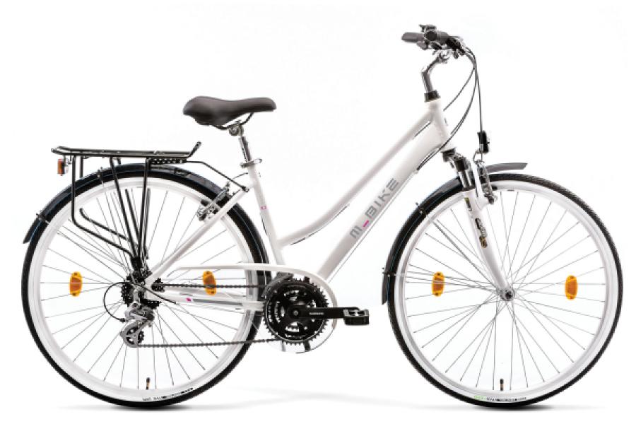 M-BIKE T_BIKE 9.2 NŐI, SELYEM VILÁGOSRÓZSASZÍN 40cm, 28 — 2