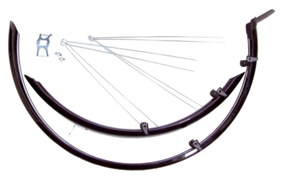 Sárvédő BIKEFUN MTB alu plastic matt fekete - OR58B — 3