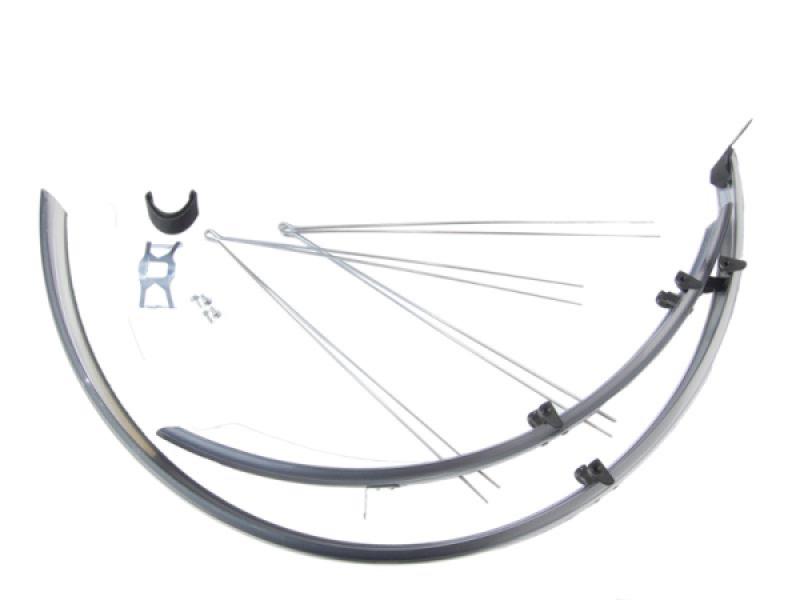 Sárvédő BIKEFUN Trekking plastic króm - OR48CR — 3