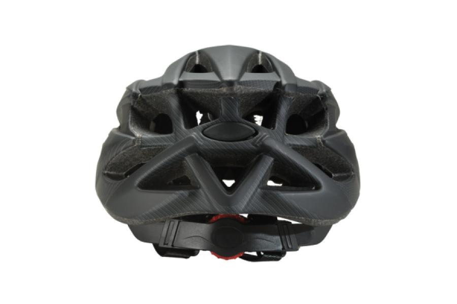 FEJVÉDŐ BIKEFUN EDGE FEKETE/KARBON M/55-58, méret — 13