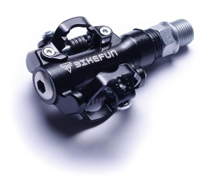 Pedál BIKEFUN DUAL TRAP SPD kompatibilis - M094B/BF — 2
