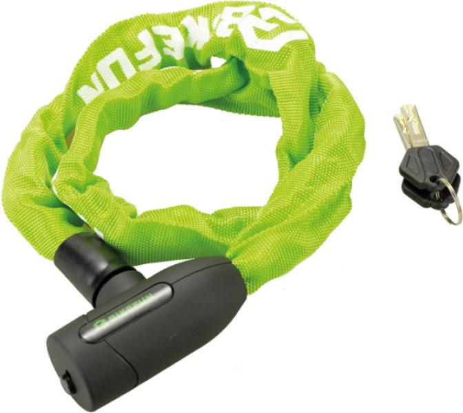 Lakat BIKEFUN CITYCHAIN 2 lánc 5x850 mm, zöld — 2