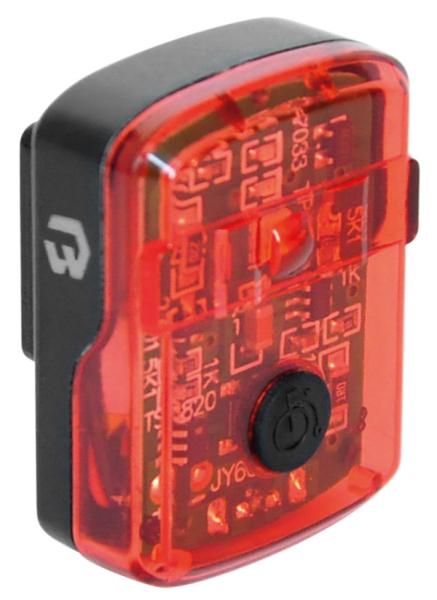 Lámpa BIKEFUN NIT USB hátsó - JY-6080A-T1 — 2