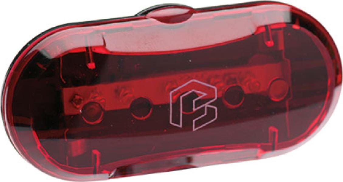 Lámpa BIKEFUN BLAZE hátsó 5 piros LED 2 funkció - JY-366T — 2