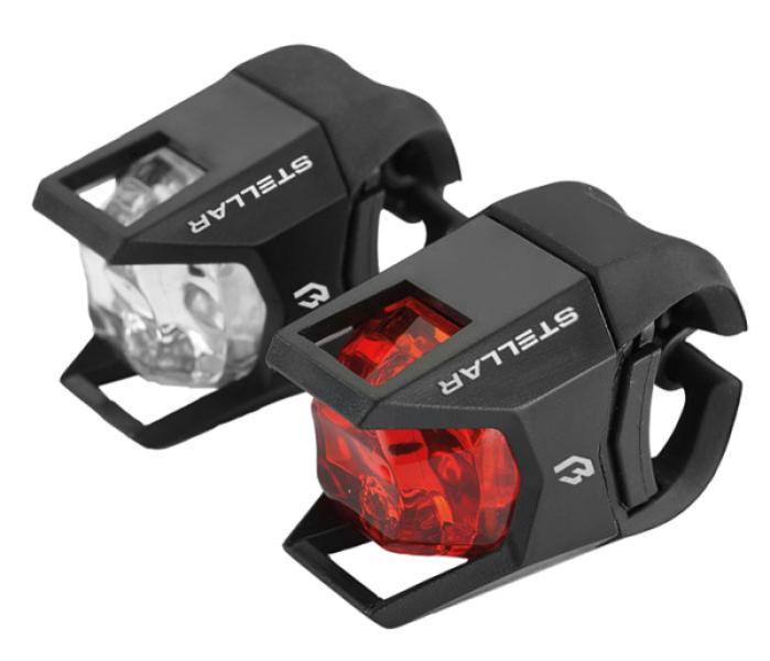 Lámpa BIKEFUN STELLAR sett E+H fekete - JY-3005 — 2