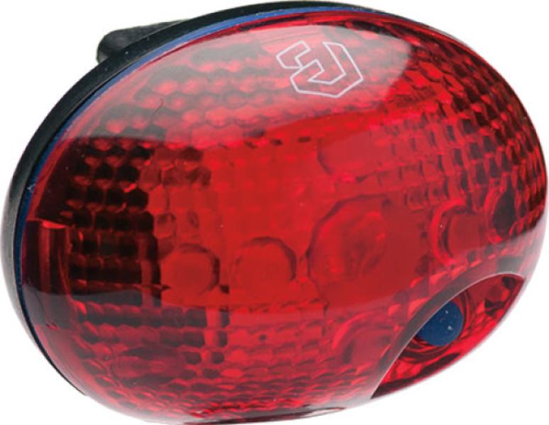 Lámpa BIKEFUN DINKY hátsó 1 piros LED 2 funkció - JY-235T — 2
