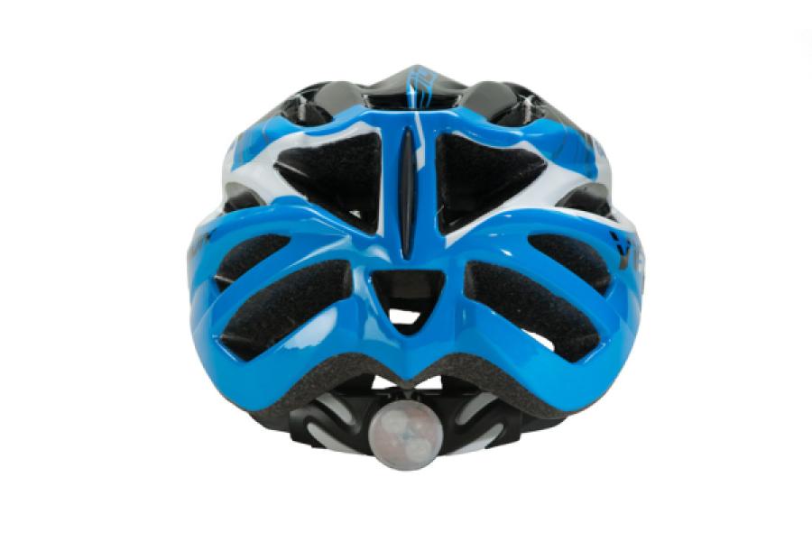 FEJVÉDŐ BIKEFUN VISION KÉK/FEHÉR/FEKETE M MÉRET — 11