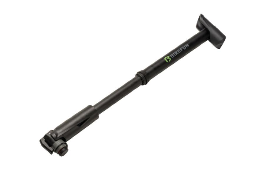 Pumpa BIKEFUN TEMPEST ROAD mini alu, fekete — 4