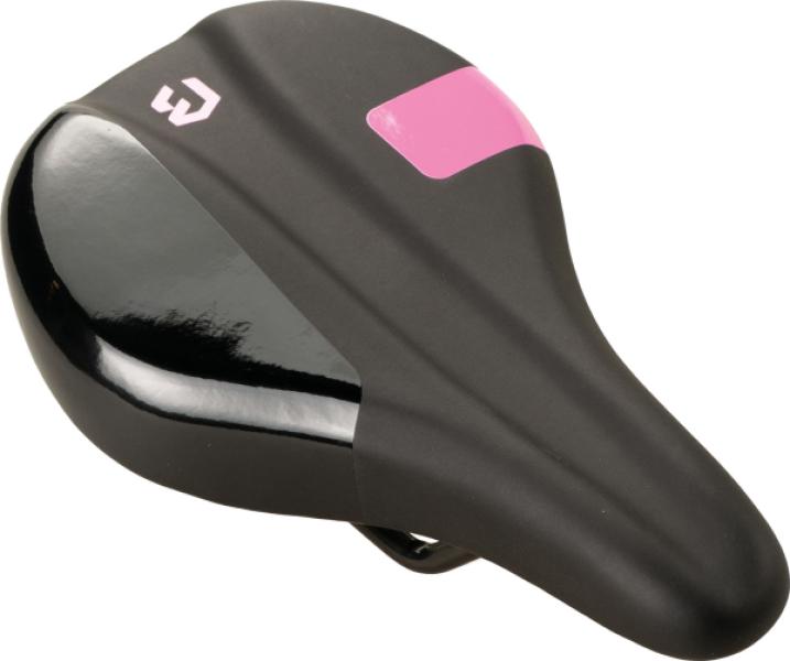 Nyereg BIKEFUN CHAMPION GIRL junior, fekete-pink — 3