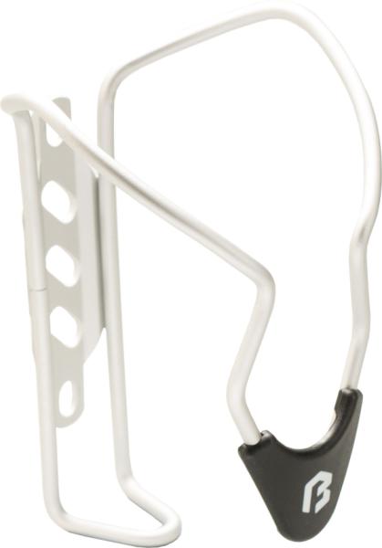 Kulacstartó BIKEFUN CASE II Alu íves ezüst műanyag talppal - CL-085-SIL — 2
