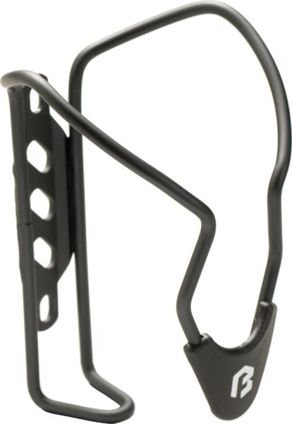 Kulacstartó BIKEFUN CASE II Alu íves fekete műanyag talppal - CL-085-BLK — 2