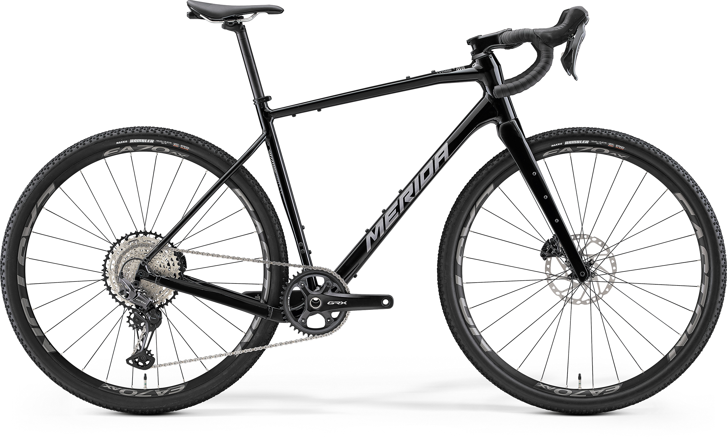 MERIDA SILEX 700 II1 M FEKETE (SZÜRKE/TITÁN) /24/