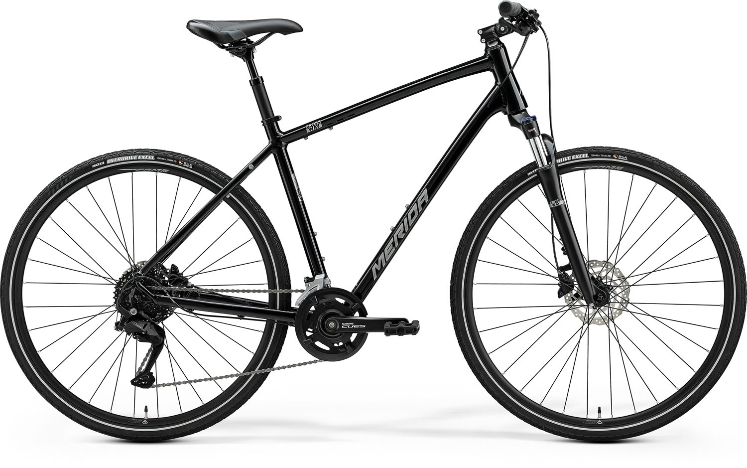 MERIDA CROSSWAY 100 III2 M FÉNYES FEKETE (EZÜST) /24/