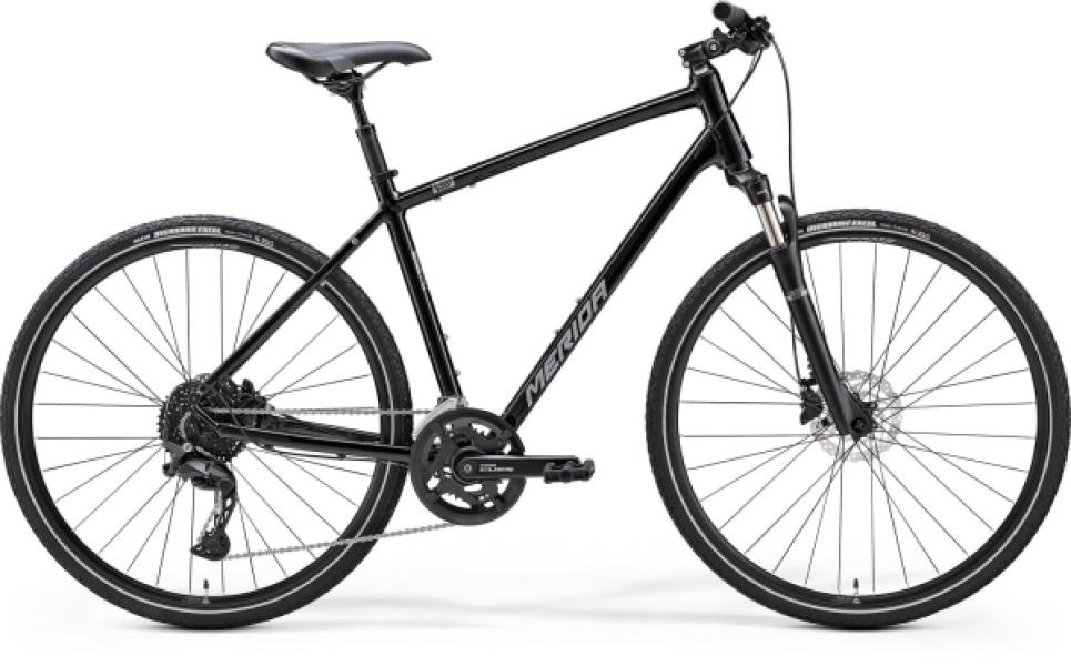 MERIDA CROSSWAY 300 III2 S FÉNYES FEKETE (EZÜST) /24/