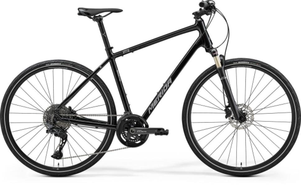 MERIDA CROSSWAY 700 III1 S FÉNYES FEKETE (EZÜST) /24/