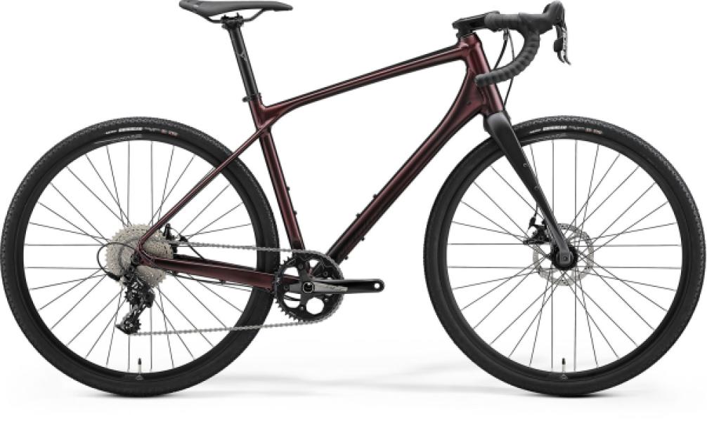 MERIDA 2022 SILEX 300 XS SELYEM BORDÓ (FEKETE) — 2