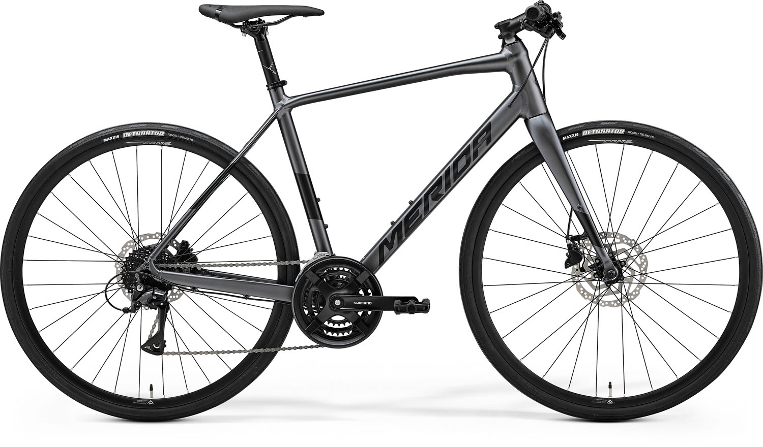 MERIDA SPEEDER 100 III1 S SELYEM SÖTÉTEZÜST (FEKETE) /24/