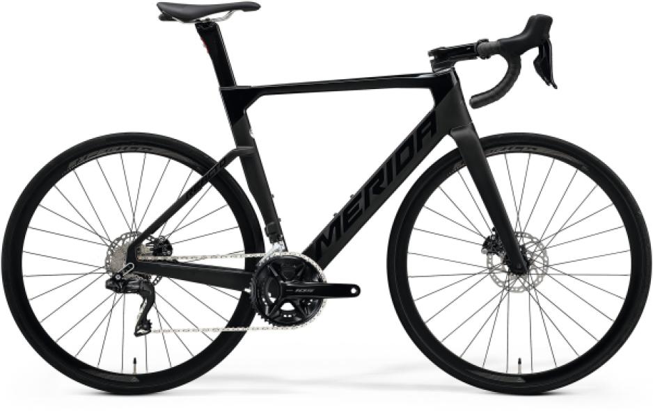 MERIDA REACTO 6000 105 Di2 FÉNYES FEKETE/MATT FEKETE