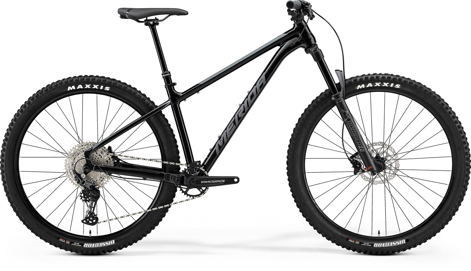 MERIDA BIG.TRAIL 600 FÉNYES FEKETE (MATT HIDEGSZÜRKE)