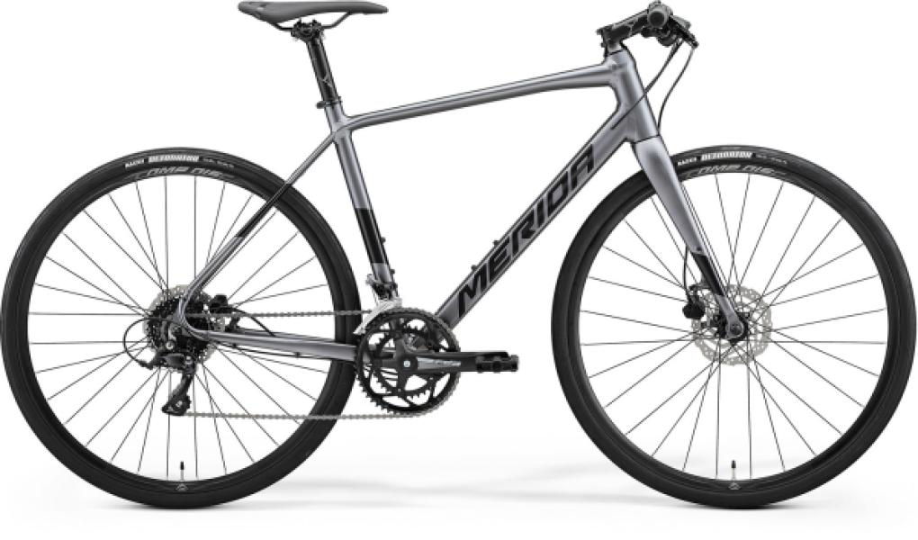 MERIDA SPEEDER 200 XS SELYEM SÖTÉTEZÜST (FEKETE)