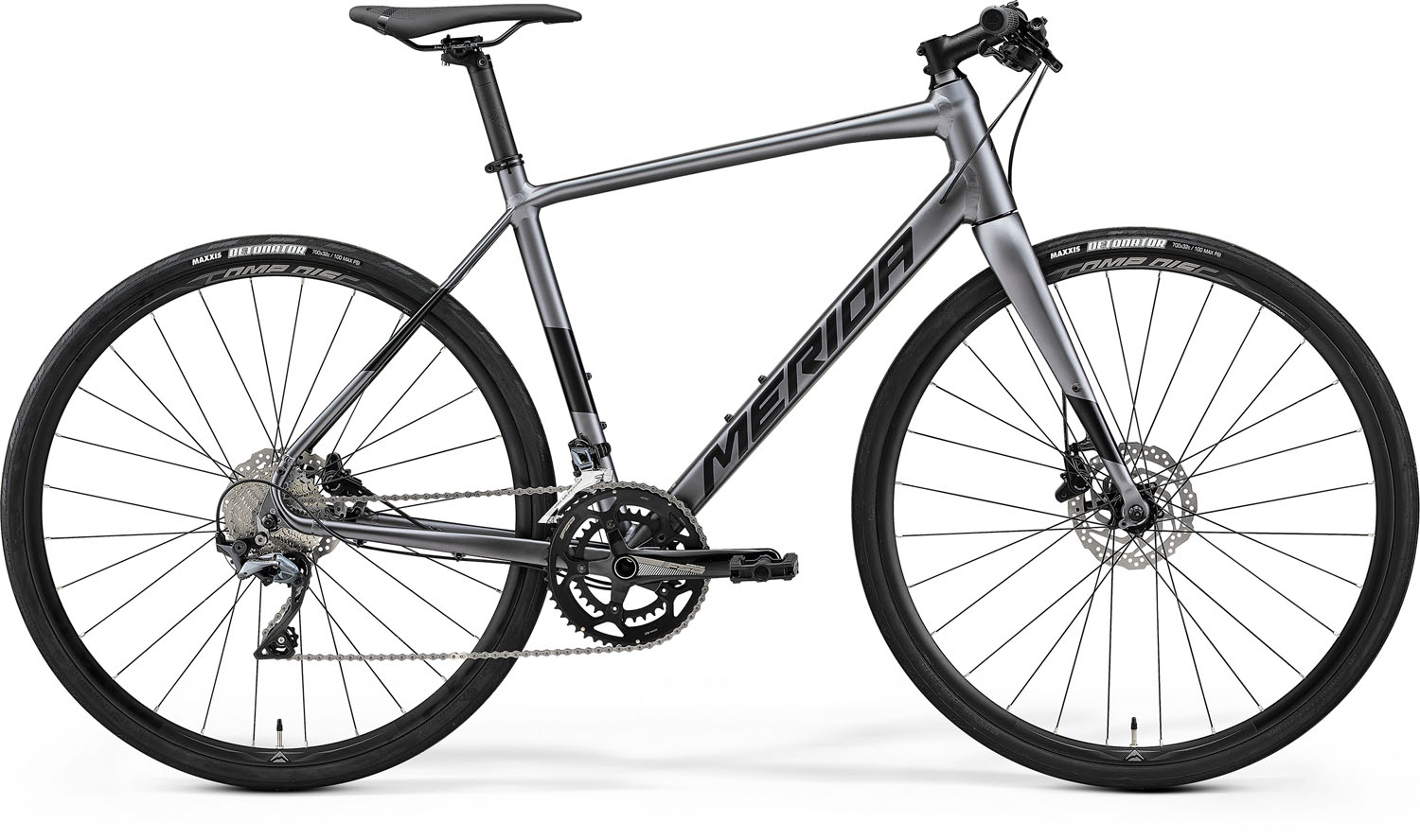 MERIDA SPEEDER 500 SELYEM SÖTÉTEZÜST (FEKETE)