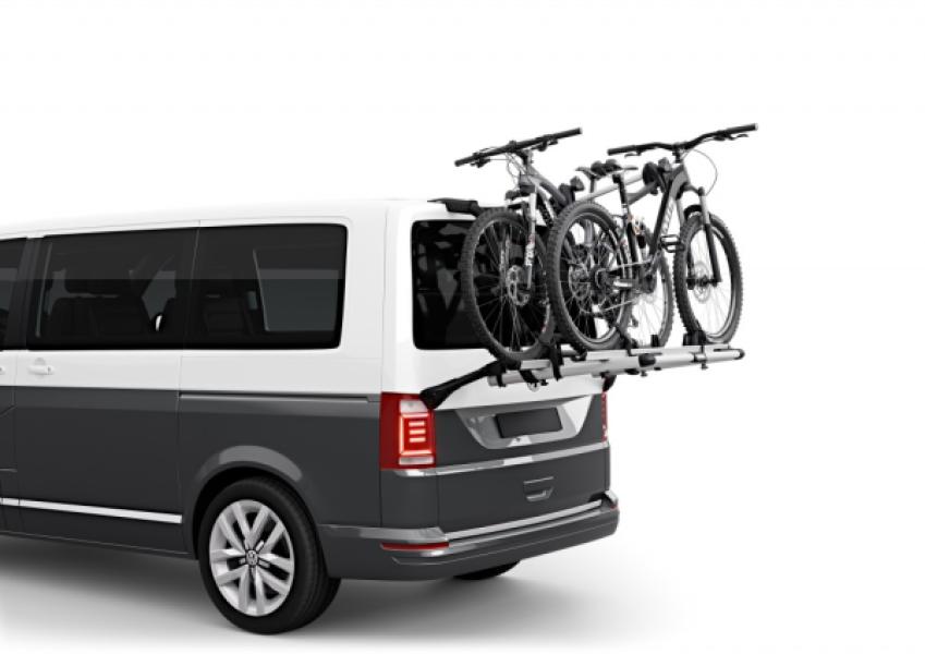 Kerékpárszállító THULE WANDERWAY WanderWay hátsó ajtóra VW T6-hoz. — 6