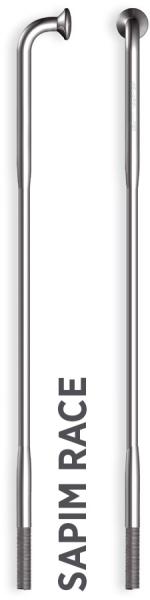 Küllő SAPIM RACE Inox 14G 256mm J-Bend fekete + Polyax réz 14G 12mm fekete — 2