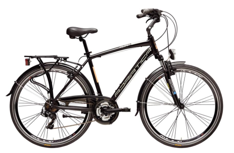 ADRIATICA SITY 2 700C 21s ffi fekete 55cm — 2
