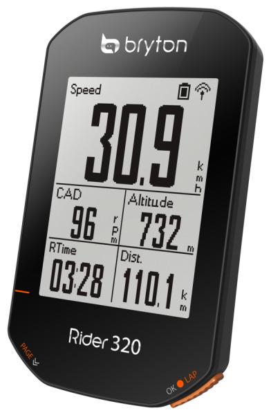 Computer BRYTON RIDER 320T GPS komputer szett (+HRM és CAD szenzor) — 6