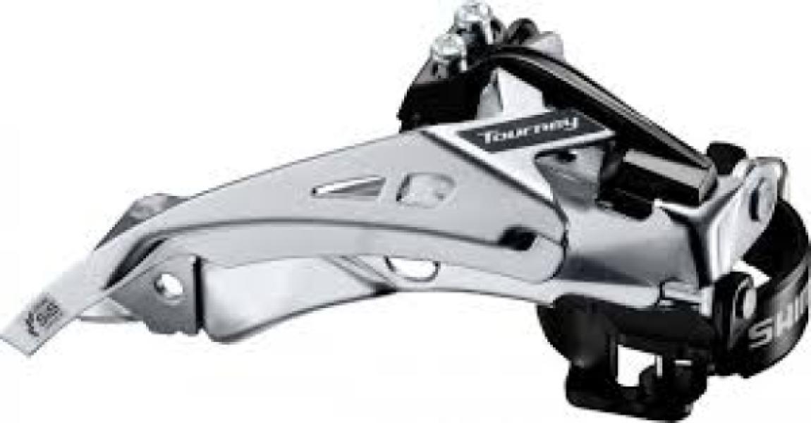 VÁLTÓ ELSŐ SHIMANO TY A-BIL AH/FH-TS 34.9-31,8-28,6 MM TRIPLA 48F 6/7-ES M°