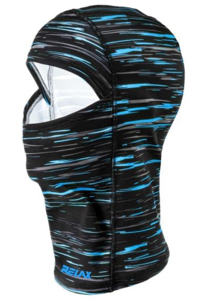 FEJVÉDŐ MASZK THERMO R2 RELAX L-ES FEKETE/KÉK/SZÜRKE - RK02A1/L