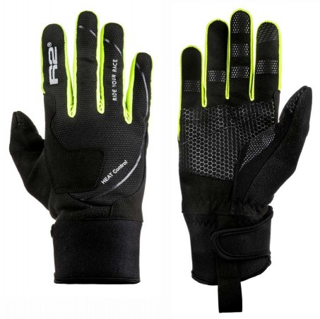KESZTYŰ R2 BLIZZARD ATR03E/10 XXL FEKETE/NEONSÁRGA (NAGYON HIDEG IDŐJÁRÁSRA TERVEZETT)