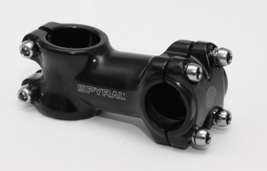 KORMÁNYSZÁR A-HEAD 11/8" SPYRAL BASIC  25,4X70MM BLACK