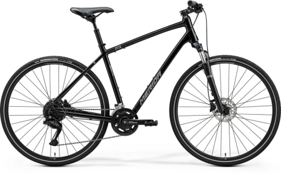 MERIDA CROSSWAY 100 III2 M FÉNYES FEKETE (EZÜST) /24/ — 4