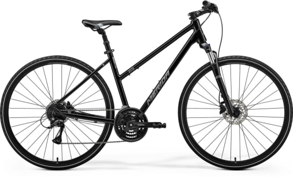 MERIDA CROSSWAY 20 III1 NŐI-S FEKETE (EZÜST) /24/ — 4