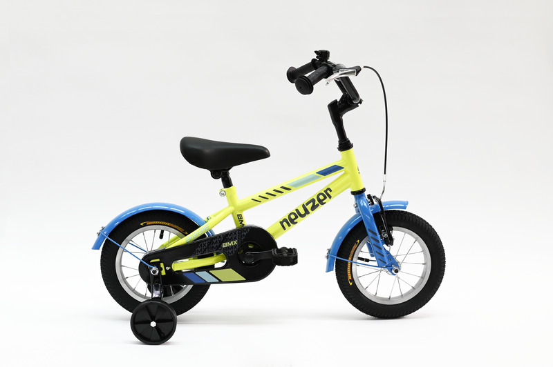 NEUZER BMX 16" FIÚ KERÉKPÁR  SÁRGA-KÉK/FEKETE