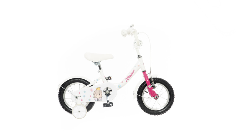 NEUZER BMX 14"LÁNY KERÉKPÁR FEHÉR- PINK HERCEGNŐ