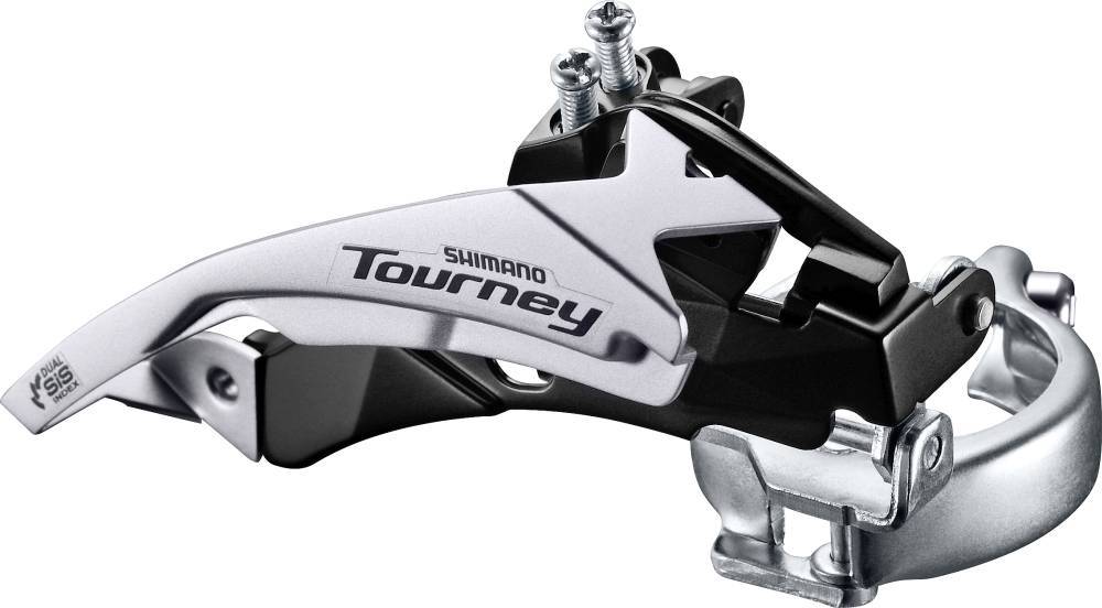 VÁLTÓ ELSŐ SHIMANO  FD-TY500 34,9MM(+31,8/28,6) TRIPLA 42 fog