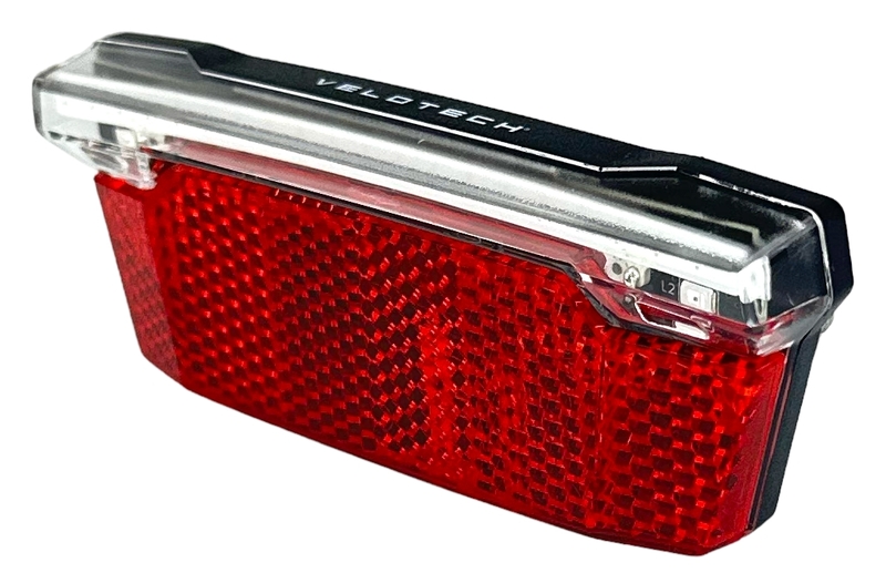 HÁTSÓ LÁMPA CSOMAGTARTÓRA 2+21 LED DINAMÓ-AGYDINAMÓ E-BIKE 6V-48V