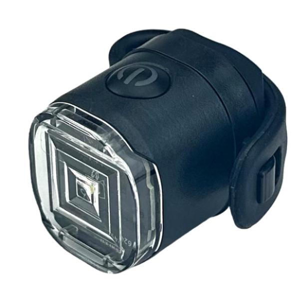 LÁMPA ELSŐ VILLOGÓ VELOTECH  1 LED USB-TÖLTHETŐ AKKUMULÁTOROS USB