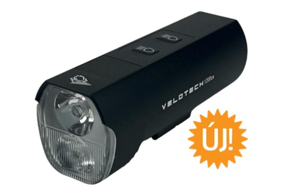 VELOTECH PRO 1200L BELSŐ AKKUMULÁTOROS ELSŐ LÁMPA
